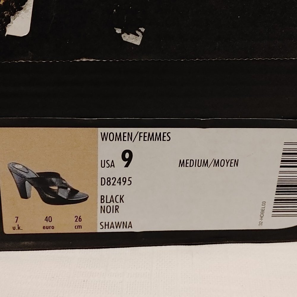 Harley-Davidson® Women's Shawna 4-Inch Black Slide Sandals Women's size 9 HARLEY - Picture 4 of 12